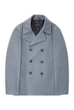 French Connection Double Breasted Pea Coat Grey