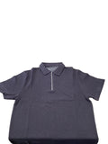 French Connection Zip Polo Navy