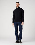 Wrangler Roll Neck Black