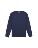 Wrangler Sign Off LS Tee Navy