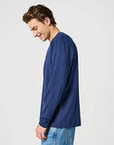 Wrangler Sign Off LS Tee Navy