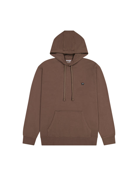 Wrangler Sign Off Hoodie Mahogany