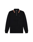 Wrangler LS POLO SHIRT BLACK