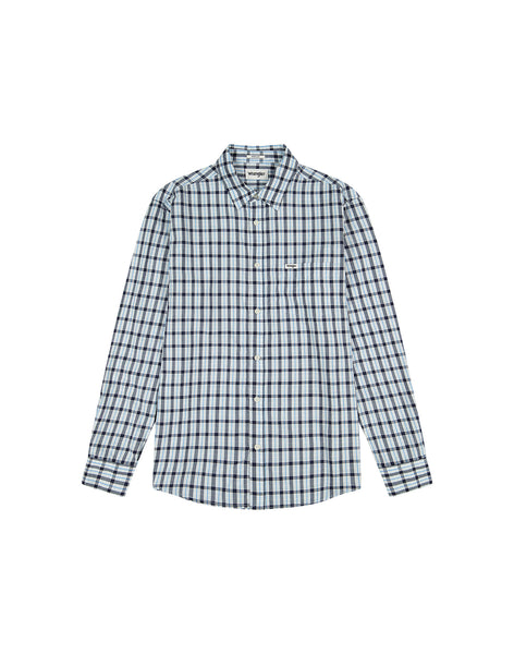 Wrangler 1 PKT SHIRT CERULEAN