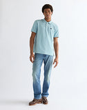 Wrangler Forget Me Not Polo Blue