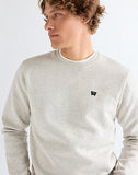 Wrangler Sign Off Crew Sweat Oatmeal