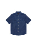 Wrangler  SS WESTERN SHIRT INDIGO BLUE