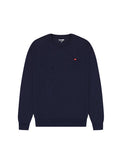 Wrangler Sign Off Crew Sweat Navy