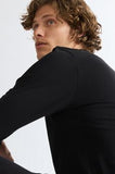 WRANGLER LS TEE BLACK BEAUTY