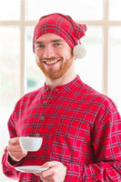 Lee Valley Nightcap Red Tartan LV12