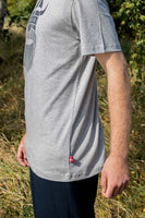 Dane Viking Head Black on Grey