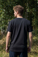 Dave Viking Full Body White on Black