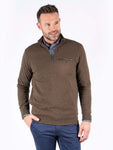 Pre End Alf .25 Zip Sweat Brown