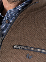 Pre End Alf .25 Zip Sweat Brown