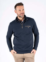 Pre End Alf .25 Zip Sweat Navy