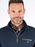 Pre End Alf .25 Zip Sweat Navy