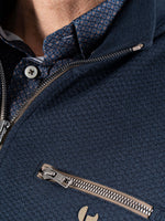 Pre End Alf .25 Zip Sweat Navy