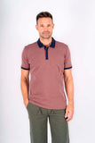 Pre End Dawford Polo Shirt Henna Red