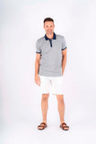 Pre End Dawford Polo Shirt Steel Grey
