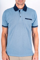Pre End Fletcher Polo Shirt Blue