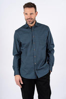 Pre End Morgan Ls Shirt Dark Petrol