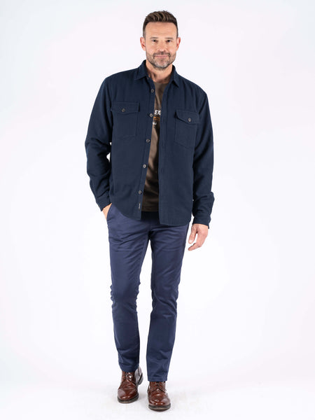 Pre End Noland Overshirt Navy