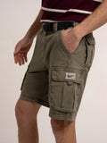Brakeburn Tockton Cargo Shorts Khaki