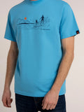 Breakburn  SURFTON T Shirt Blue
