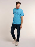 Breakburn  SURFTON T Shirt Blue