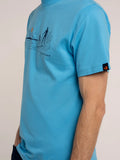 Breakburn  SURFTON T Shirt Blue