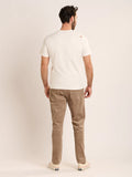 Breakburn Mountfield T Shirt Cream