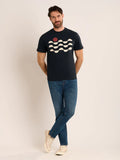 Brakeburn Pakenham Tee Navy