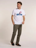 Breakburn Peckleton T Shirt White
