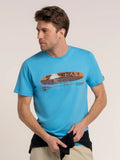 Breakburn  Rathen T Shirt Blue