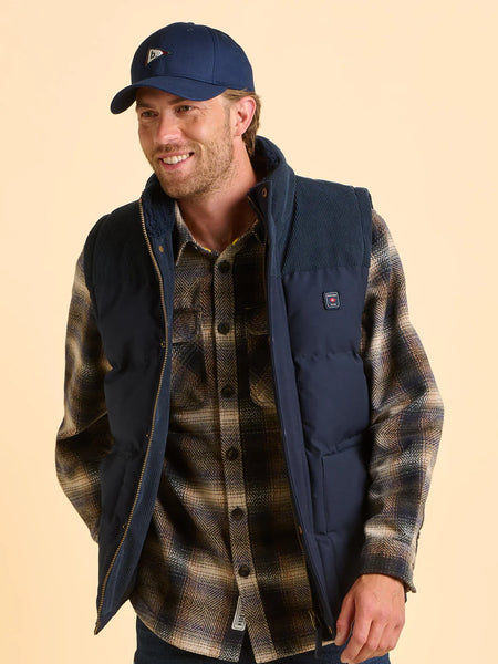 Brakeburn Quainton Gilet Navy