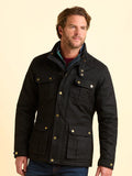 Brakeburn Verwood Waxed Jacket Black