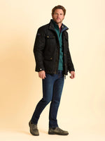 Brakeburn Verwood Waxed Jacket Black