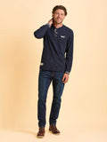 Brakeburn Cheddleton  Ls  Tee Navy