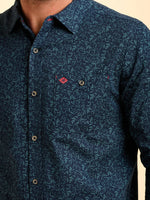 Breakburn Birne Print Shirt Navy