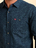 Breakburn Birne Print Shirt Navy