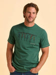 BRAKEBURN DOLTON TEE GREEN