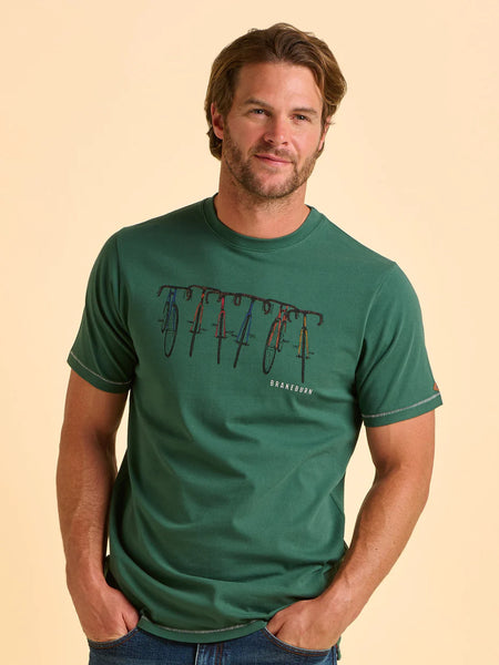 BRAKEBURN DOLTON TEE GREEN