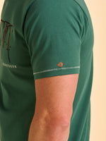BRAKEBURN DOLTON TEE GREEN