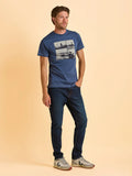 Breakburn Tadcaster Tee Navy