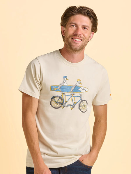 Breakburn Tayport T Shirt Cream