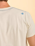 Breakburn Tayport T Shirt Cream
