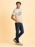 Breakburn Tayport T Shirt Cream