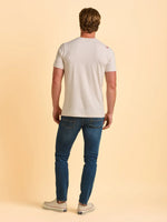 BRAKEBURN THATCHAM TEE CREAM