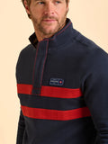 BRAKEBURN ALUM 1/4 ZIP SWEAT Navy