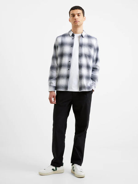 French Connection Shadow Check Long Sleeve Shirt